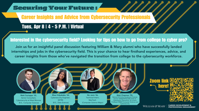 Cybersecurity Event Poster